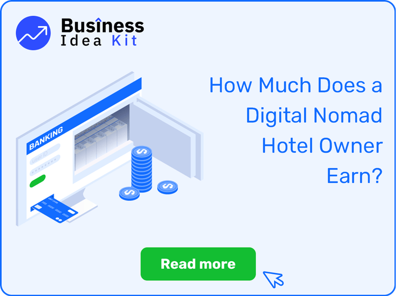 How Much Does a Digital Nomad Hotel Owner Earn?