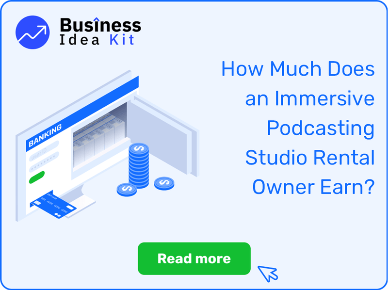 How Much Does an Immersive Podcasting Studio Rental Owner Earn?
