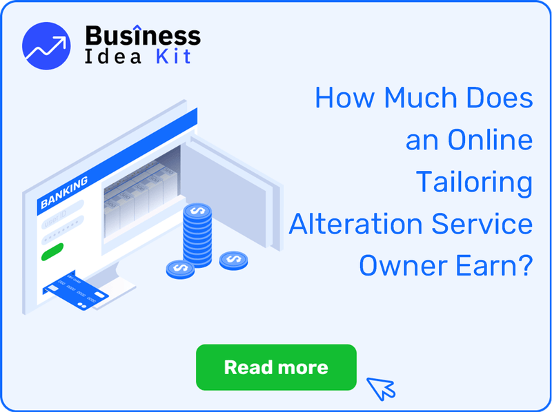 How Much Does an Online Tailoring Alteration Service Owner Earn?