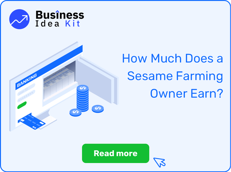 How Much Does a Sesame Farming Owner Earn?