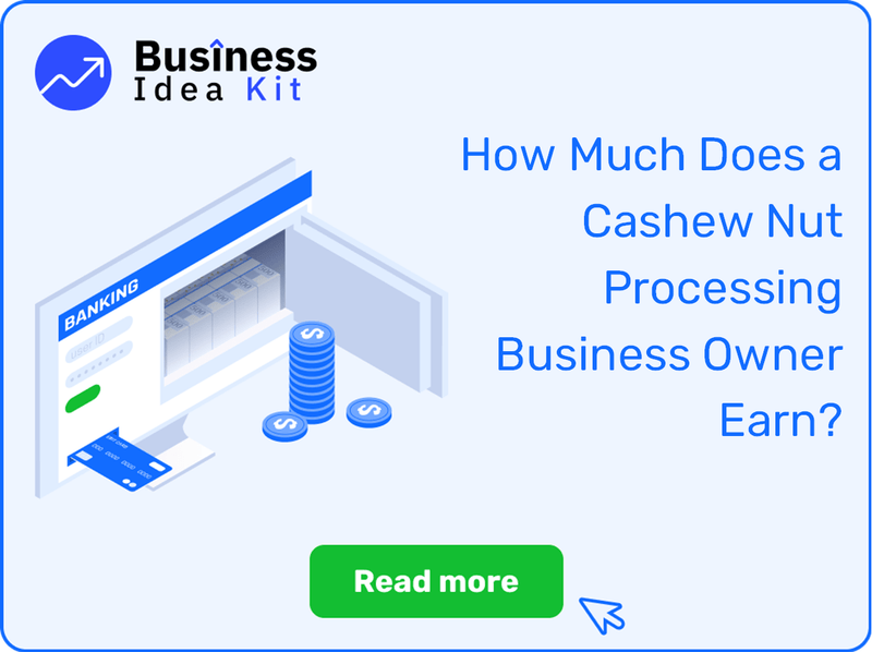 How Much Does a Cashew Nut Processing Business Owner Earn?