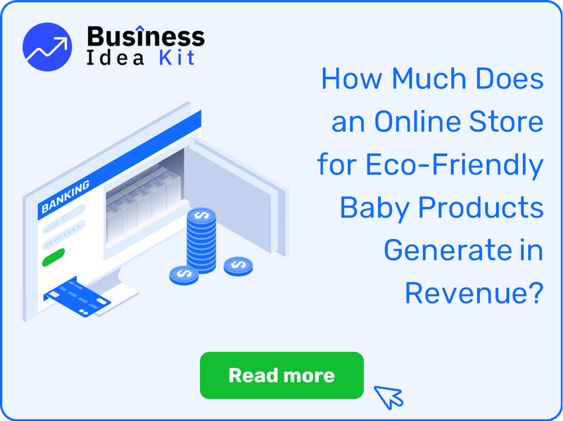 How Much Does an Online Store for Eco-Friendly Baby Products Generate in Revenue?