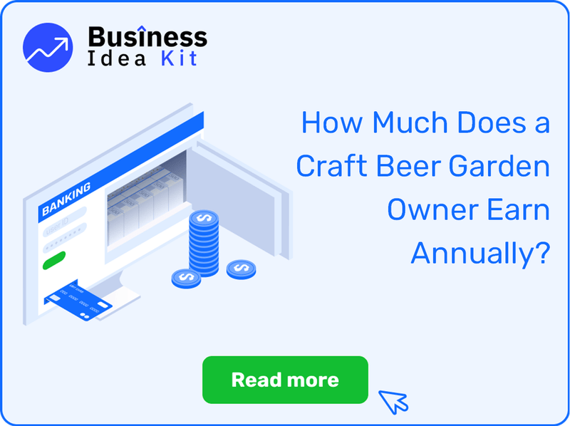 How Much Does a Craft Beer Garden Owner Earn Annually?