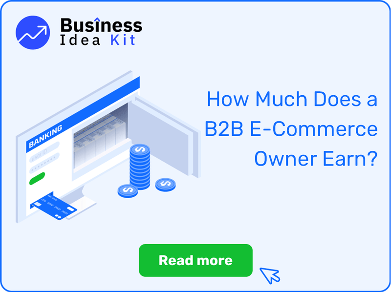 How Much Does a B2B E-Commerce Owner Earn?