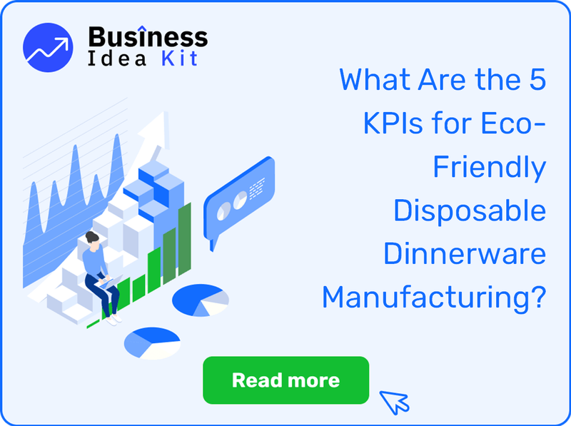 What Are the 5 Key Performance Indicators and Metrics for Eco-Friendly Disposable Dinnerware Manufacturing?