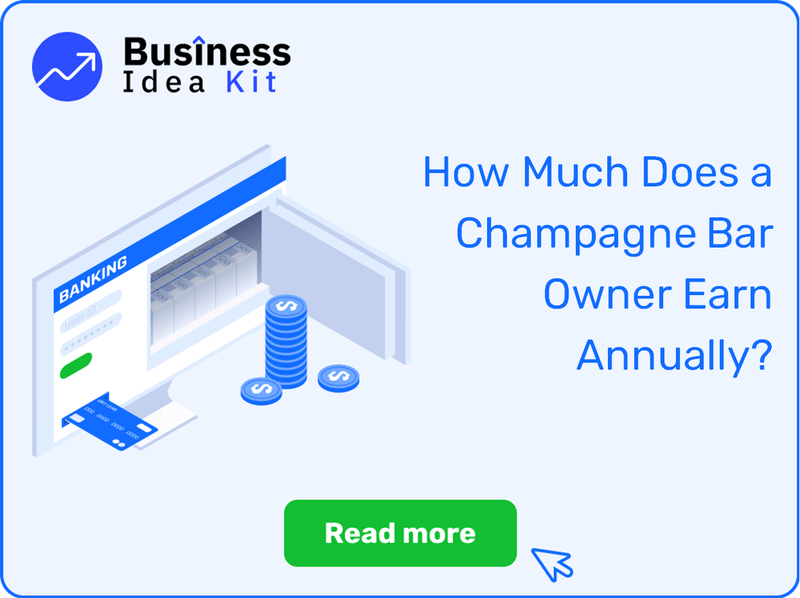 How Much Does a Champagne Bar Owner Earn Annually?