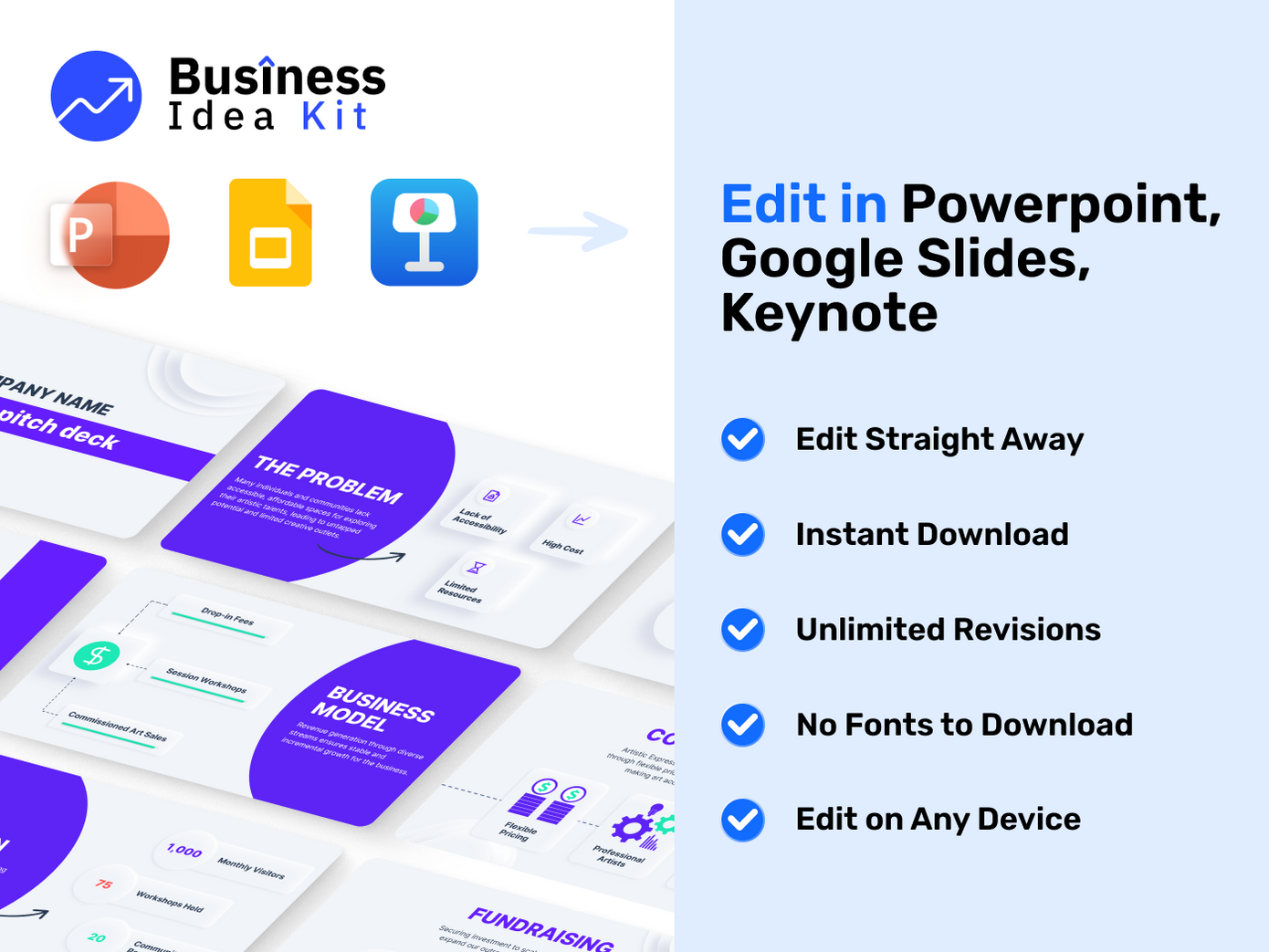Handmade Pottery Pitch Deck Example: Product Features