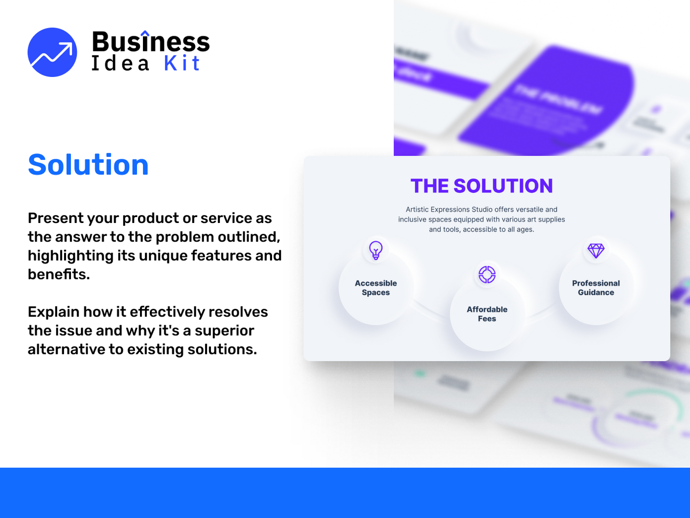 Handmade Pottery Pitch Deck Example: Solution