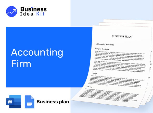 Accounting Firm Business Plan Example
