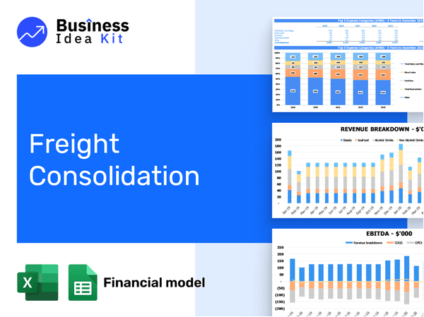 Freight Consolidation Financial Model Example