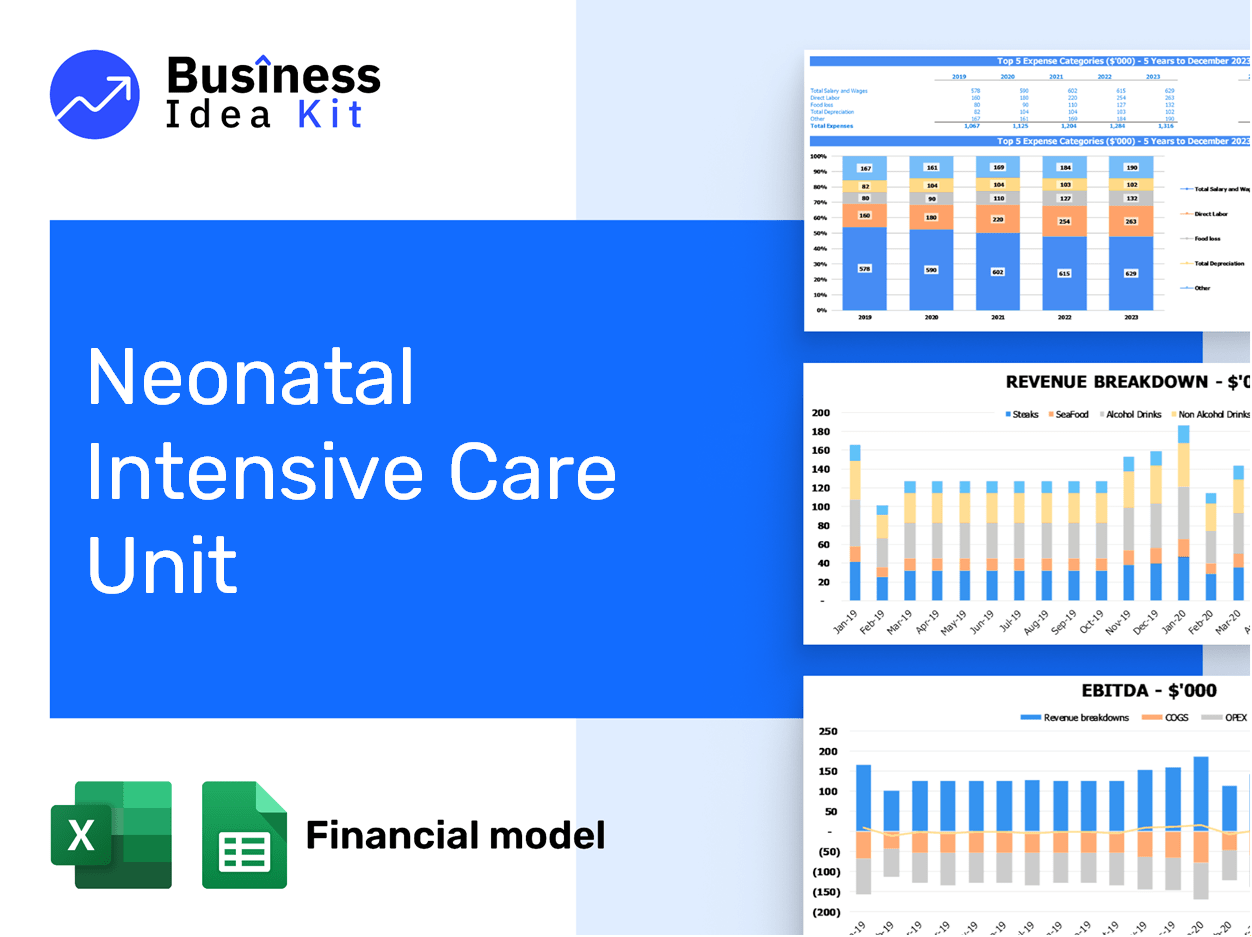 Neonatal Intensive Care Unit Financial Model Example