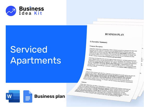 Serviced Apartments Business Plan Example