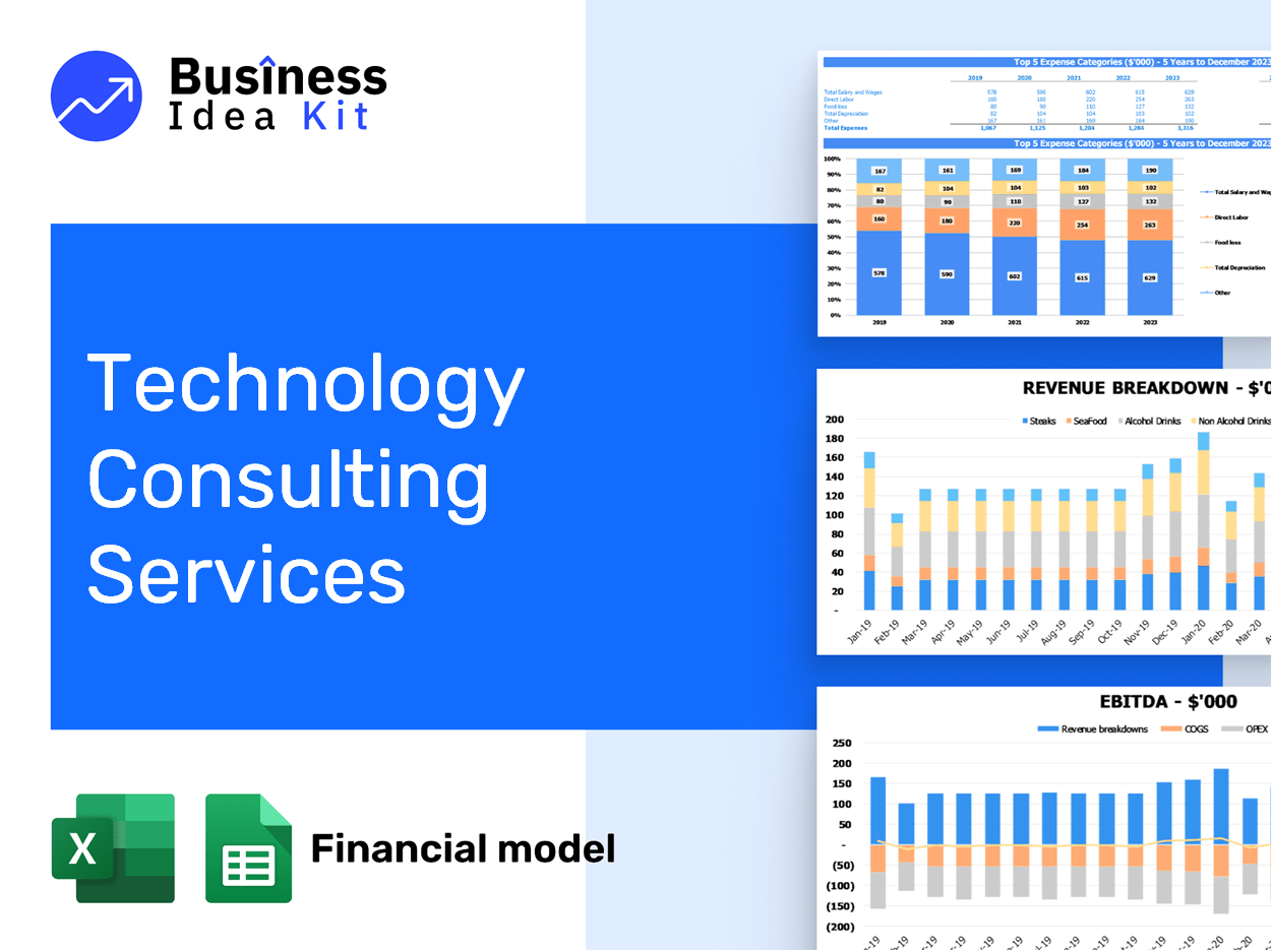 Technology Financial Model Example