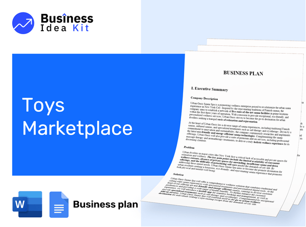 Toys Marketplace Business Plan Example